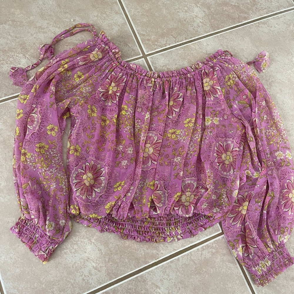 NWOT Misa Los Angelos crop top
